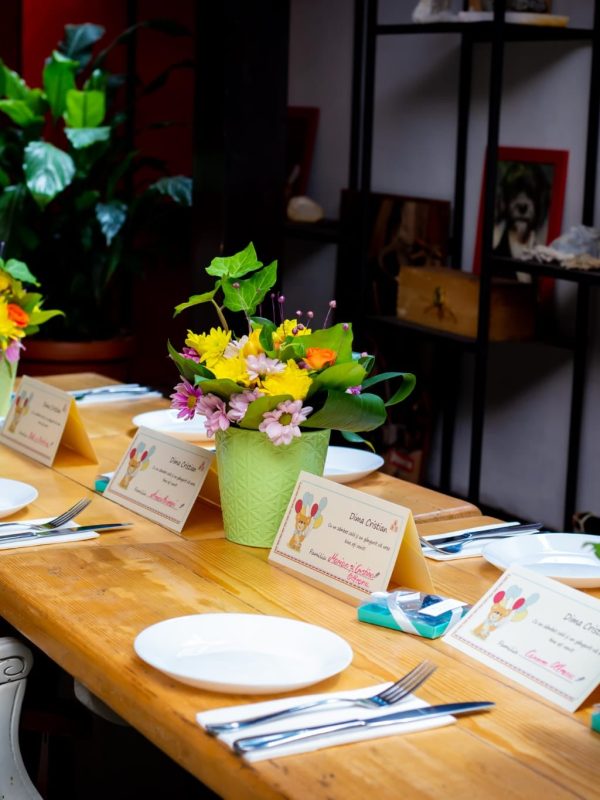 Aranjament pentru masa restaurant