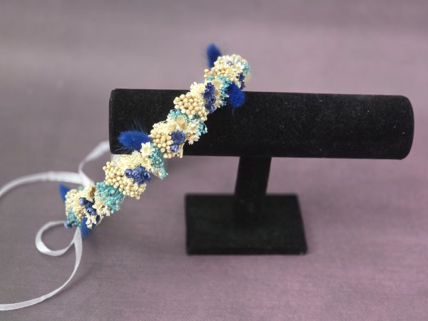 Coronita premiere alb/albastru