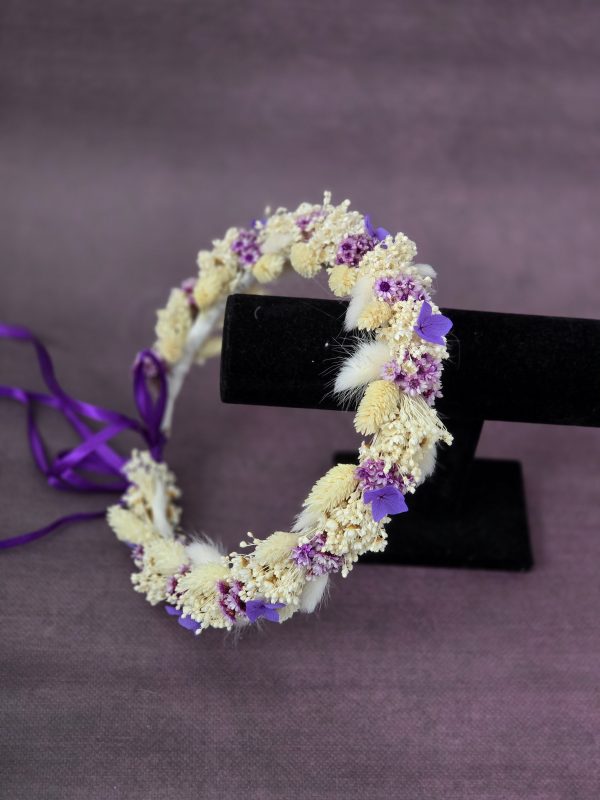 Coronita premiere alb/mov