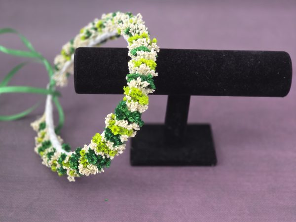 Coronita premiere alb/verde