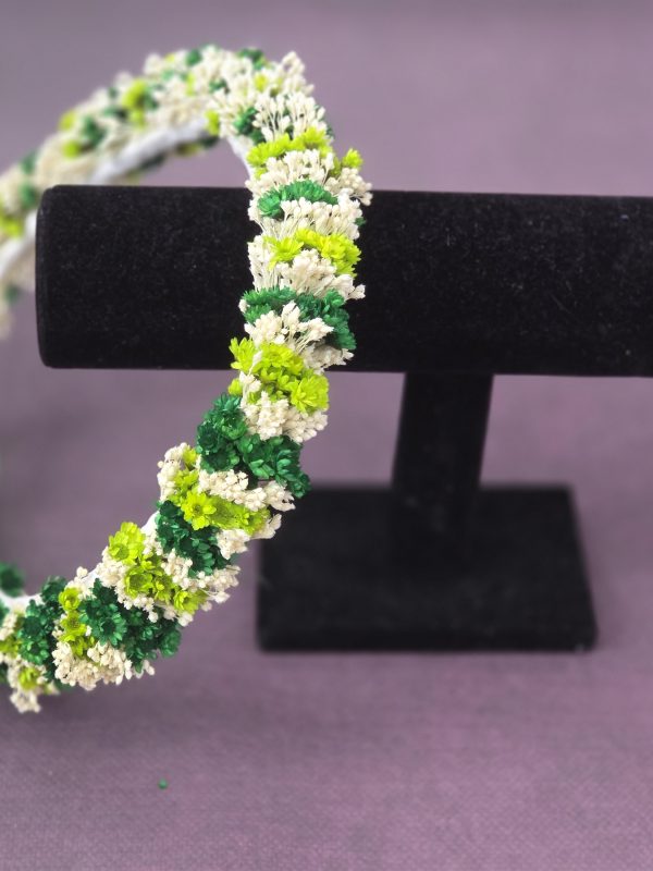 Coronita premiere alb/verde