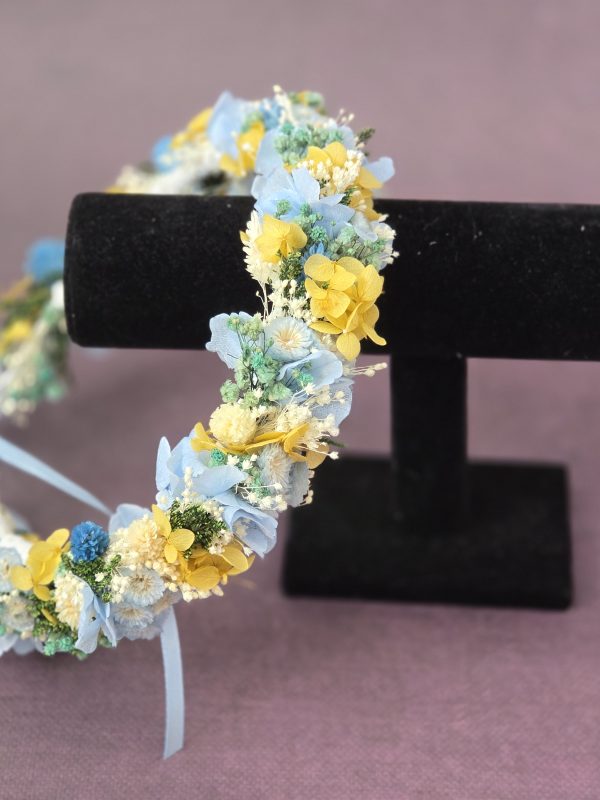 Coronita premiere alb/bleu/galben/verde