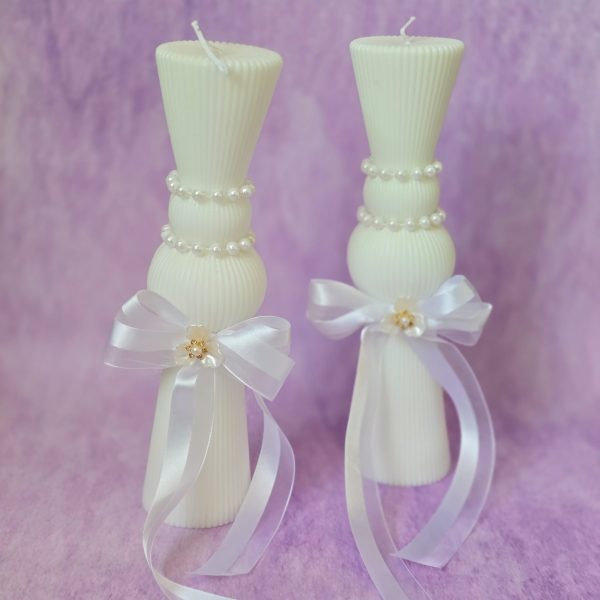 lumanari nunta tip clepsidra