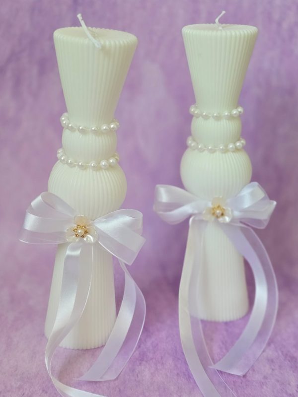 lumanari nunta tip clepsidra