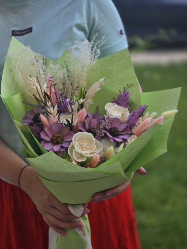 buchet flori naturale stabilizate