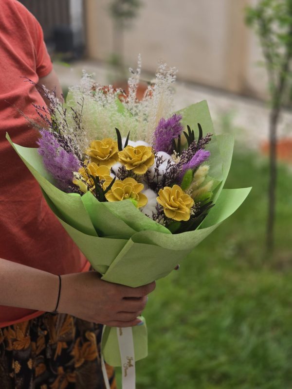 buchet flori naturale stabilizate