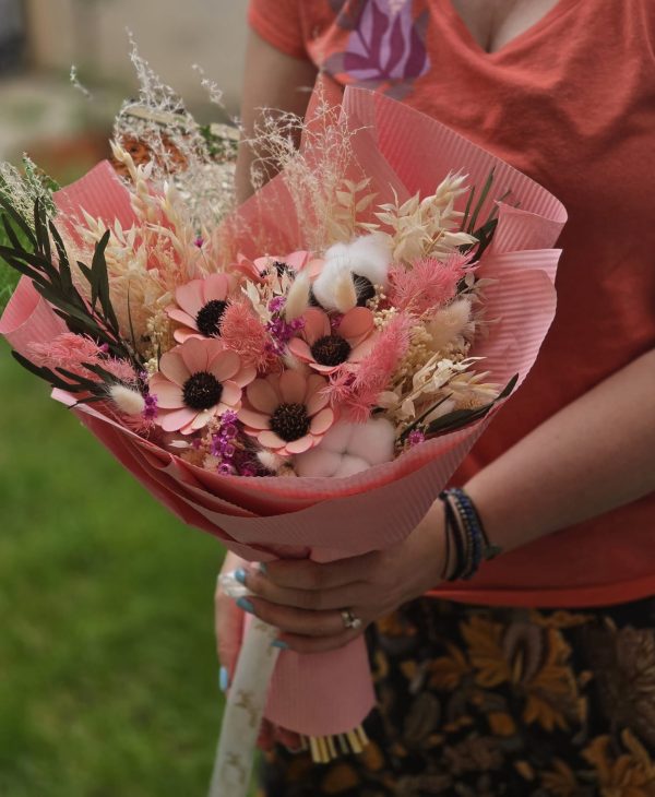 buchet flori naturale criogenate/uscate