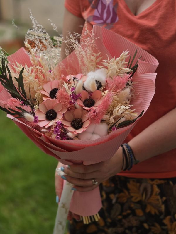 buchet flori naturale criogenate/uscate